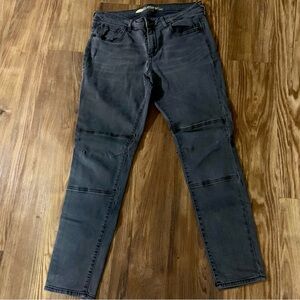 Old Navy mid rise Charcoal Skinny Jeans